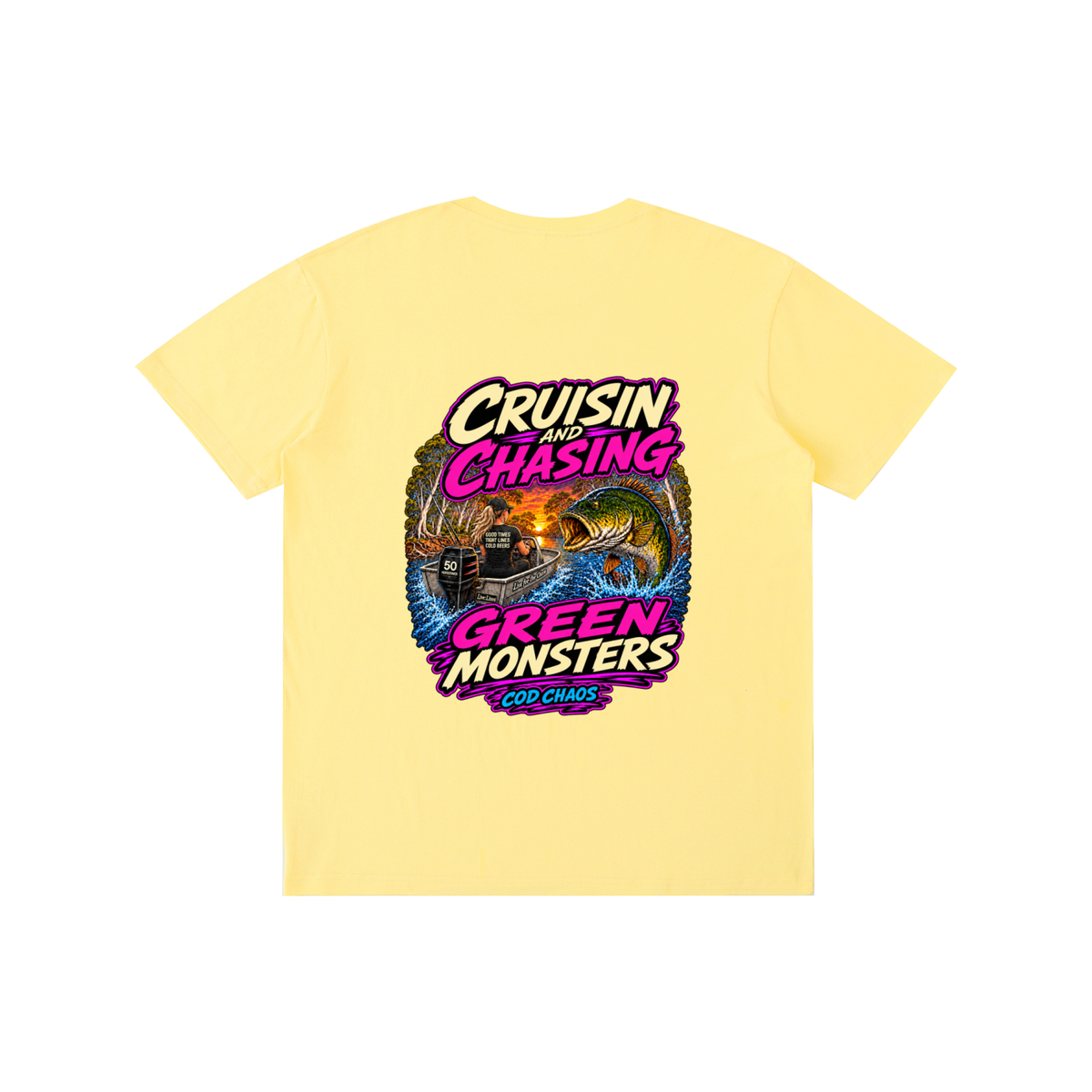 Womens Cruising and Chasing Green Monsters
