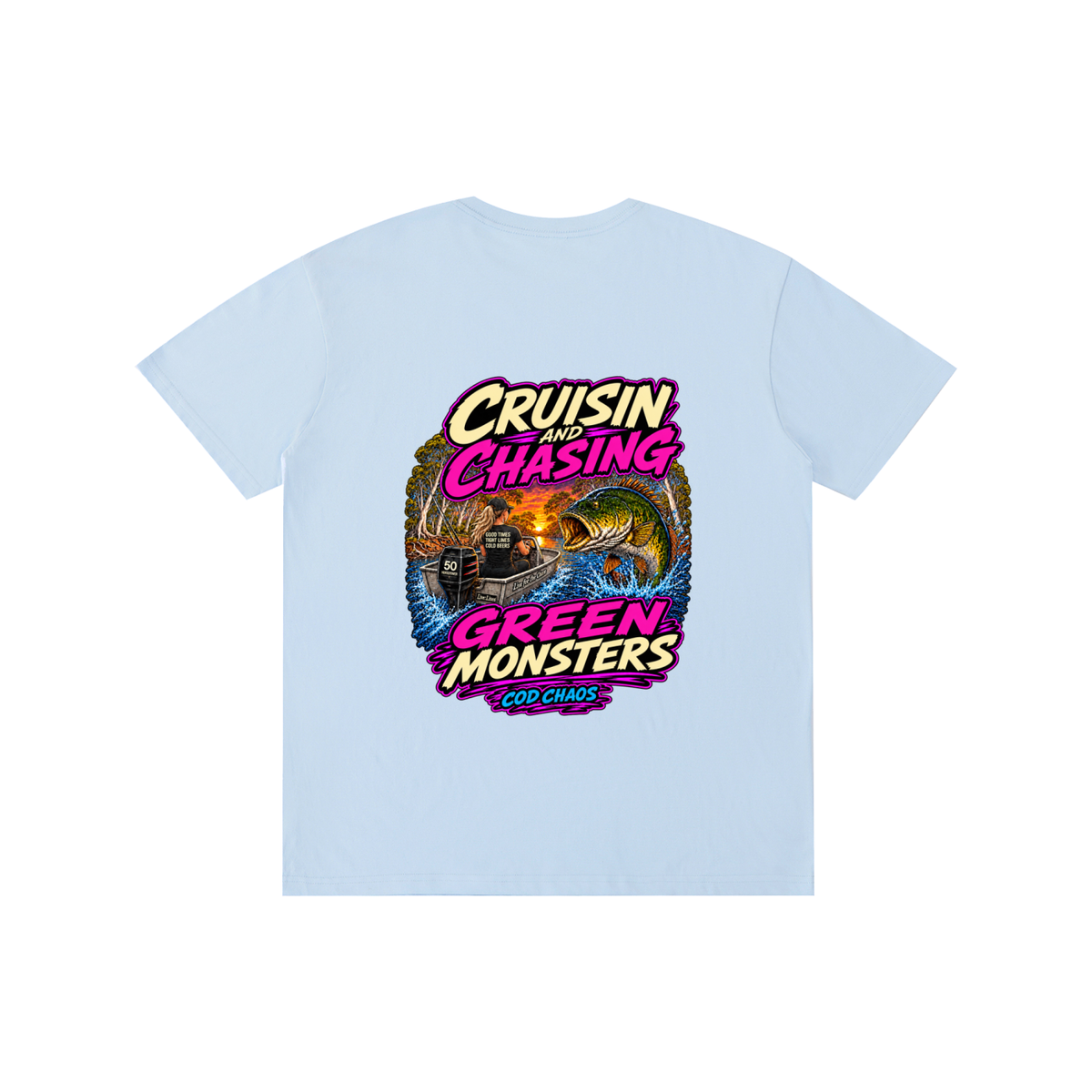 Womens Cruising and Chasing Green Monsters