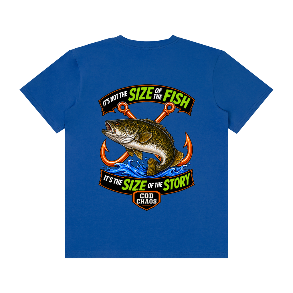 Its Not The Size Of The Fish, Its The Size of The Story