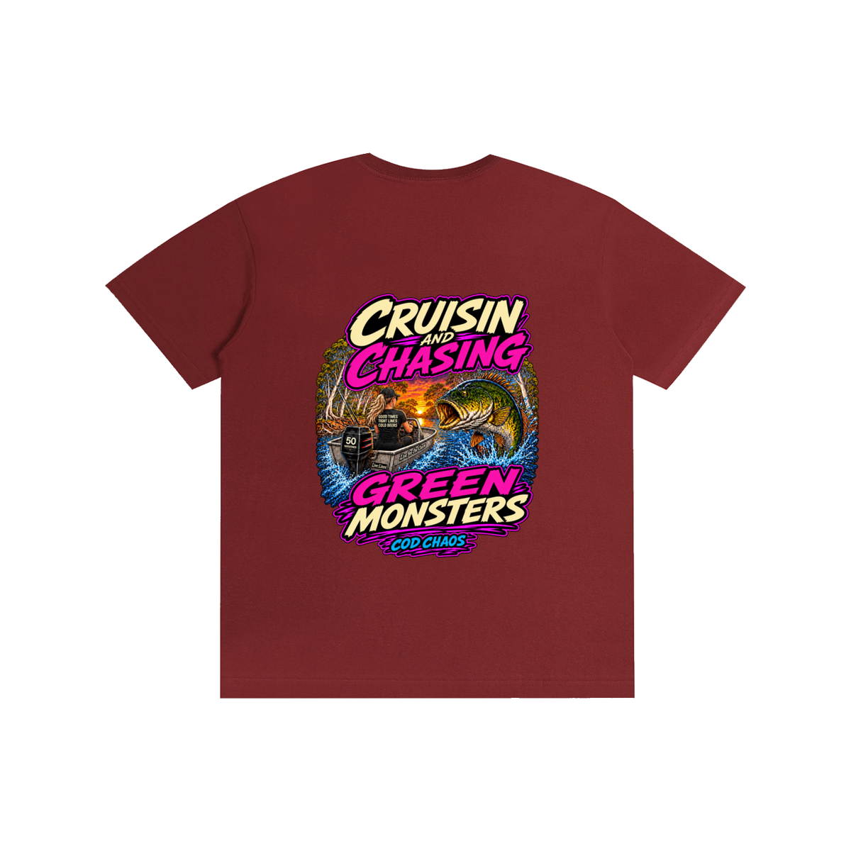 Womens Cruising and Chasing Green Monsters