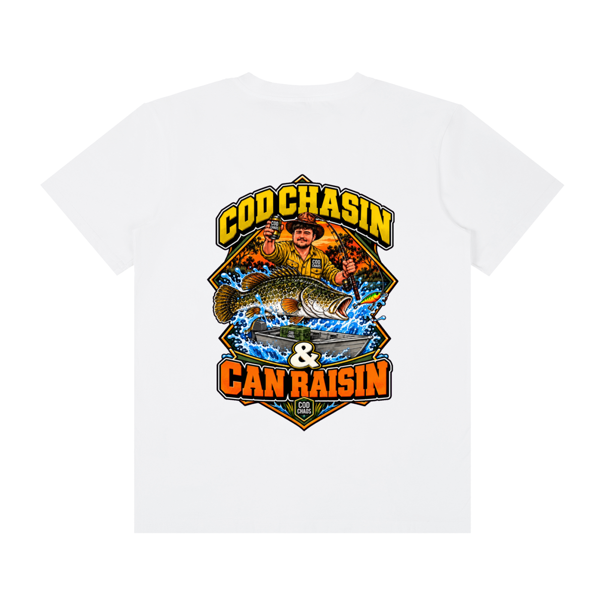 Cod Chasin, Can Raisin