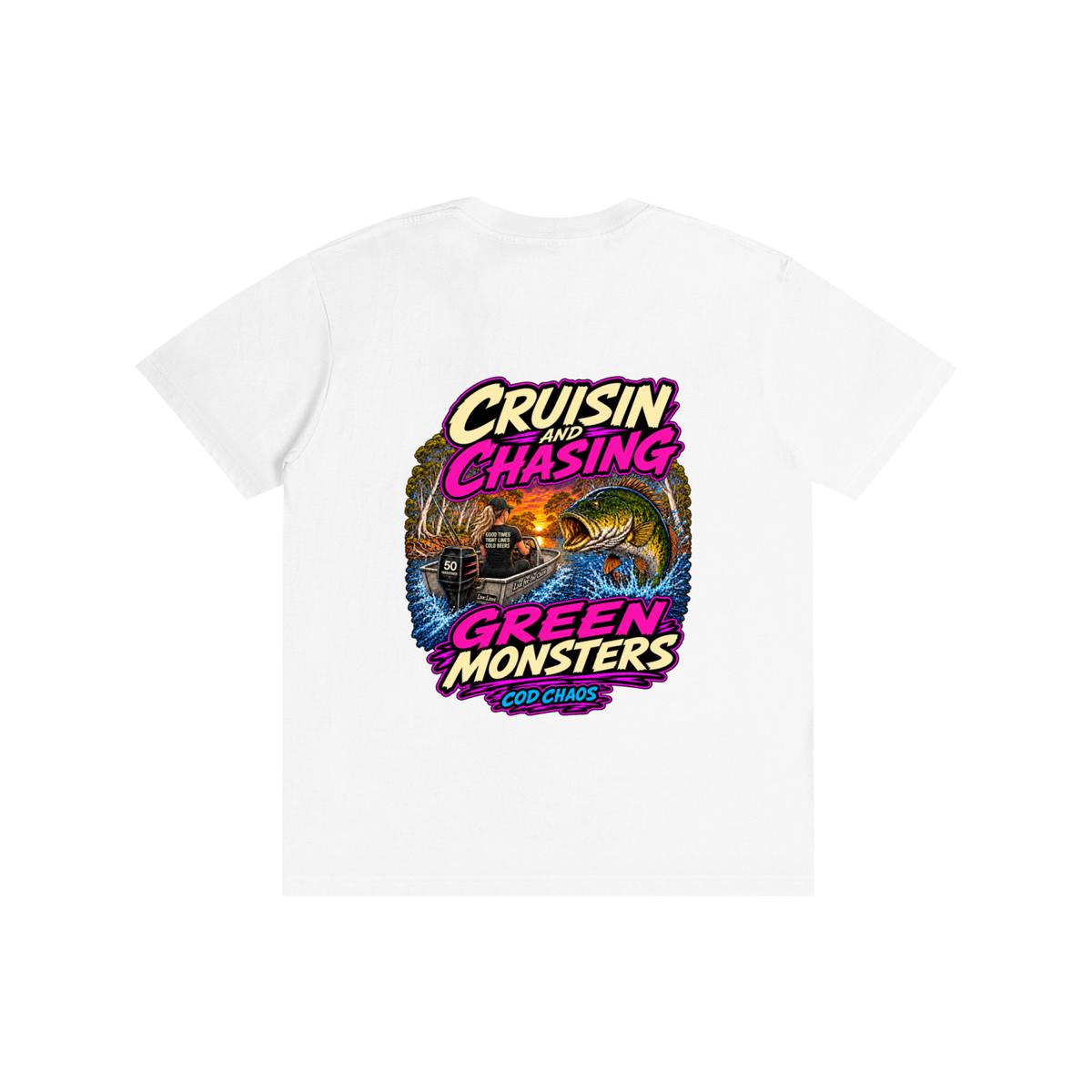 Womens Cruising and Chasing Green Monsters