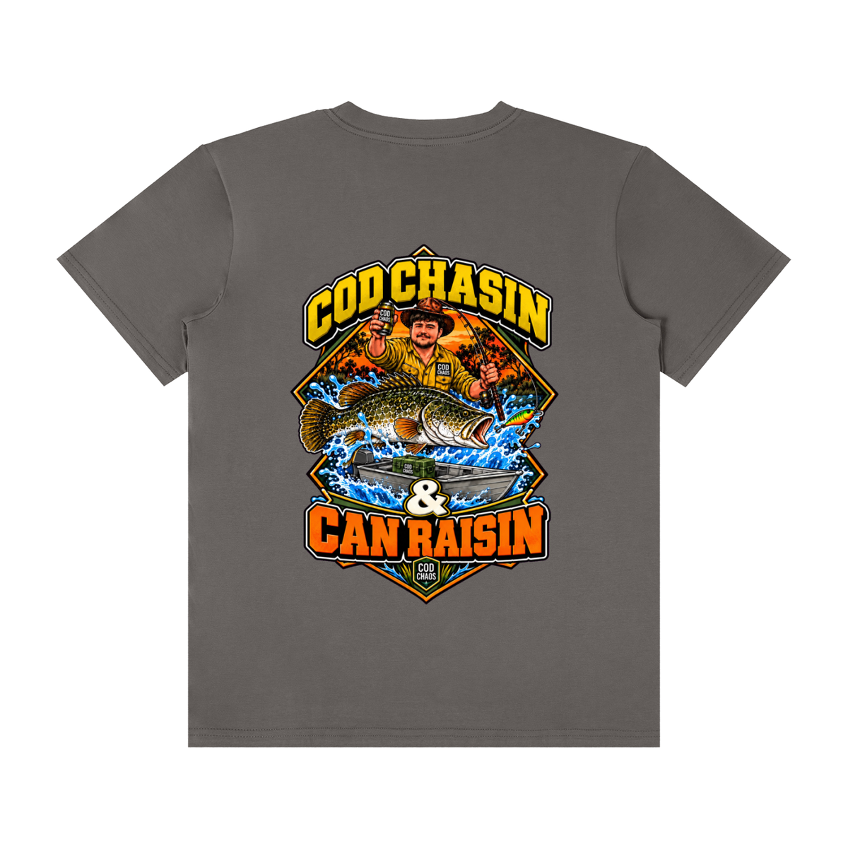 Cod Chasin, Can Raisin
