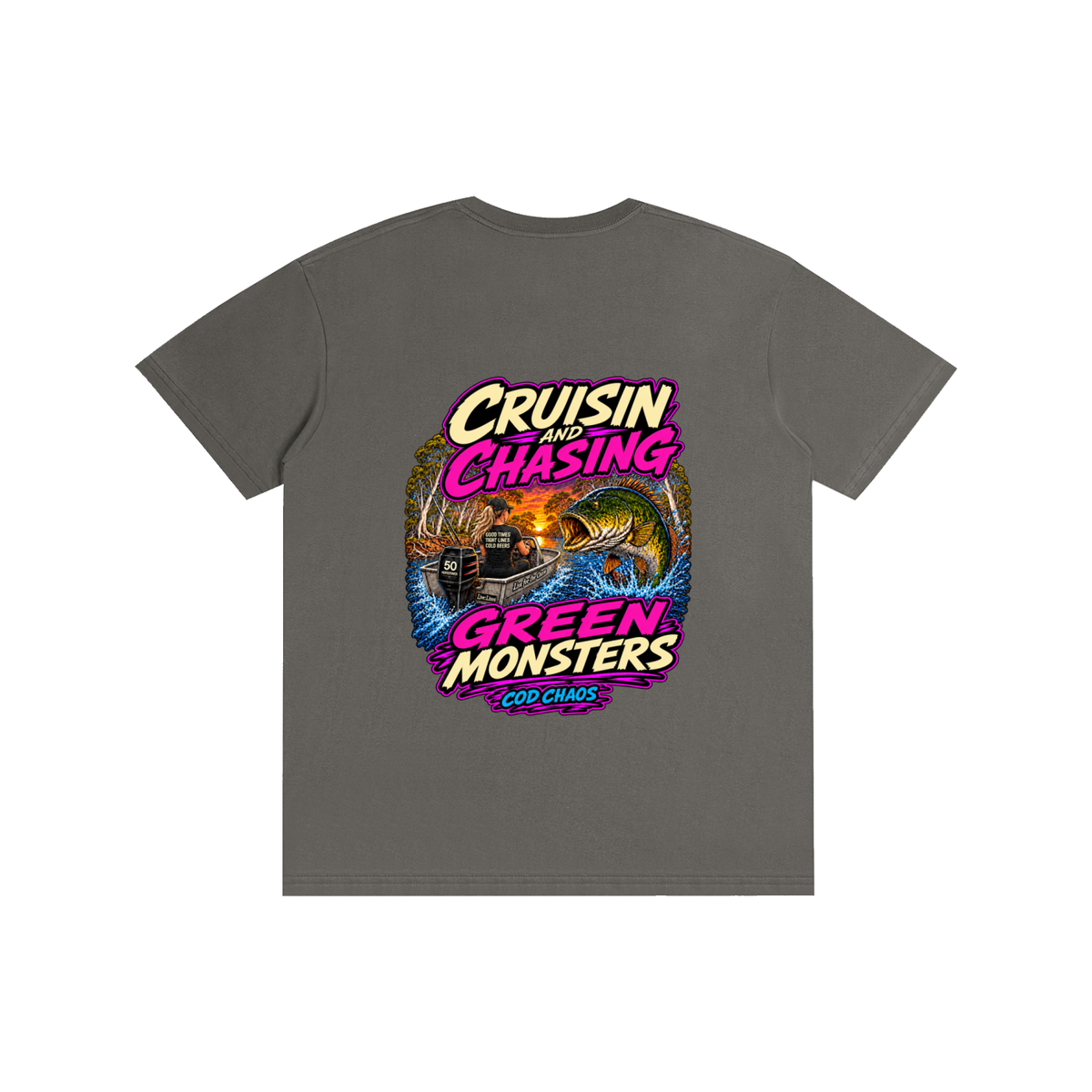 Womens Cruising and Chasing Green Monsters