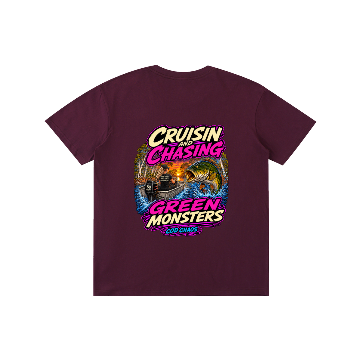 Womens Cruising and Chasing Green Monsters