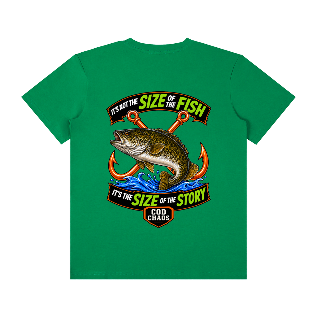 Its Not The Size Of The Fish, Its The Size of The Story